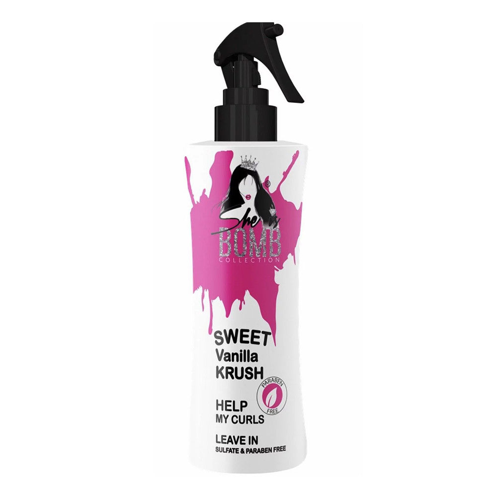 She Is Bomb Sweet Vanilla Krush Leave In Curl Definer, 7.95 Oz